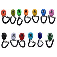 Clicker de entrenamiento de plástico para perros y gatos, correa de muñeca ajustable, llavero de sonido, repelente de perros, productos para mascotas, nuevo - details 3