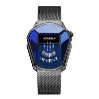 Reloj de Cuarzo Impermeable POEDAGAR Reloj Casual para Hombres con Estilo Locomotora - details 7