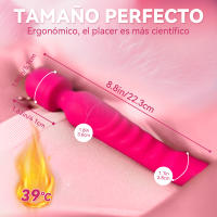 Varita Mágica de Placer para Mujer Vibrador G-spot AV Estimulador de Clítoris Masajeador de Vagina - details 6