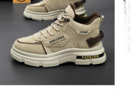 🧡 🧡 🧡 Seguro de trabajo zapatos de los hombres primavera sitio de construcción trabajo antideslizante trabajo resistente al desgaste impermeable deportes al aire libre montañismo herramientas Martin marea zapatos - details 16