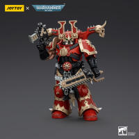 JOYTOY 1/18 figura de acción 40K World Eaters Khorne Berzerker 5 Anime modelo militar - details 0