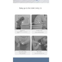 Inodoro escalonado para niños, taburete plegable para pies, inodoro multifuncional, orinal de entrenamiento para niños y niñas - details 6