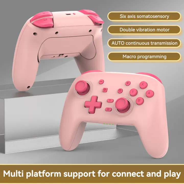 BLUEKAKA Controlador inalámbrico para Switch Pro Gamepad, controlador para lágrimas de reinos, Joystick Bluetooth, accesorios para juegos - 1