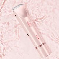 Maquinilla de afeitar para mujer, depiladora eléctrica portátil, indolora, para piernas púbicas, recortador de pelo corporal para damas, Bikini, axilas, piernas - details 3