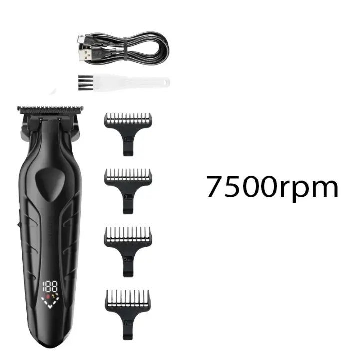 Kemei-cortadora de pelo inalámbrica para hombres, Kit de corte de pelo eléctrico para cabeza calva, máquina profesional para cortar cabello con acabado de barbero, 2269 - 1