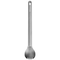 Spork - Vajilla de titanio para exteriores con mango largo, equipo de mochila, picnic, camping - details 15