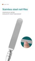 Juego de manicura 12 en 1, Kit de funciones completas, juegos profesionales de pedicura de acero inoxidable con estuche portátil de cuero PU, Idea de regalo - details 10