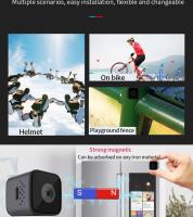 Minicámara de 1080P con cubierta impermeable, cámara inteligente HD de visión nocturna para interiores, Monitor de vigilancia de seguridad, grabadora - details 8