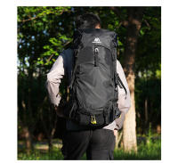 Mochila de escalada para acampar con cubierta para lluvia, gran capacidad, deportes al aire libre, senderismo, montañismo, paquete de hidratación - details 19