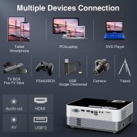 Proyector LCD 4K Q6 Potente, 1080P, Soporte HDMI, Control Remoto, Hazte con él en Casa - details 10