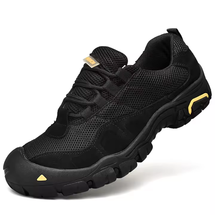Zapatos de Senderismo para Hombres al Aire Libre Antideslizantes, Resistentes al Desgaste, Transpirables, para Deportes y Viajes, de Moda, Talla Grande - 1