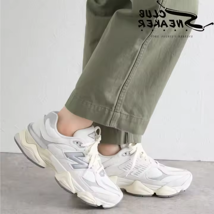 LETEN NB 9060 yuan gamuza año del conejo amarillo blanco gris casual cilindro bajo para hombres mujeres GV9E pegatinas de pared - 1