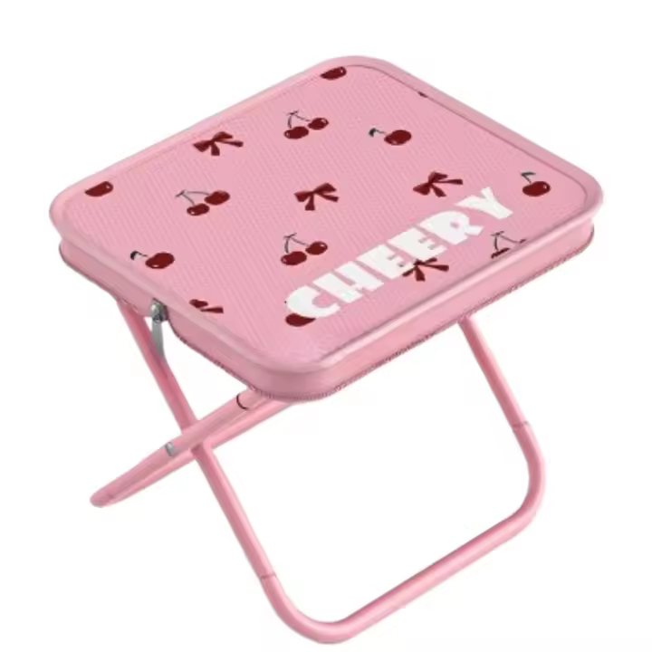 Taburete plegable para exteriores, silla de Camping, taburete para parque, Picnic, portátil, con cremallera, pequeña silla de pesca, silla plegable para jardín - 1