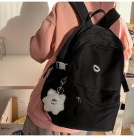 Nueva Mochila Sencilla para Estudiantes Universitarios Mochila de Color Sólido para Hombres y Mujeres - details 15