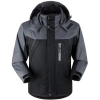 Chaquetas cálidas con capucha para hombre, abrigos casuales a prueba de viento para exteriores, Invierno - details 4