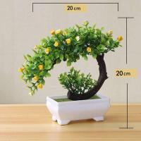 plantas artificiales, árboles bonsái de imitación, reuniones familiares ETA, jardines, adornos de Año Nuevo, regalos del Día de la Madre - details 7