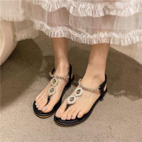 Sandalias de mujer de gran tamaño con diamantes de imitación nuevas de verano - details 42