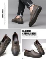 Mocasines de alta calidad para exteriores, cómodos, a la moda, suaves, clásicos, antideslizantes, hechos a mano, zapatos casuales de hombre de cuero vacuno. - details 10