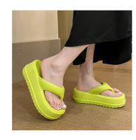 Nuevas chanclas de EVA para mujer, zapatillas frías de suela gruesa, ropa de verano que aumenta las zapatillas de playa de suela blanda - details 17