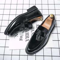 Zapatos informales puntiagudos para hombre Oxford, vestido de cuero de gamuza, superventas, moda 2025 - details 3