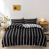 Juego de Ropa de Cama King Size Cómodo y Suave con Estampado Geométrico Moderno Juego de Edredón Doble para Parejas - details 10