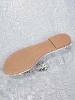 Sandalias Planas de Moda Francesa Versátiles Diamantes de Imitación Europeos y Americanos - details 21