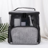 Bolsa de almacenamiento de cosméticos de viaje impermeable, bolsa de maquillaje de tela Oxford Durabel para viaje, organizador y uso diario - details 1