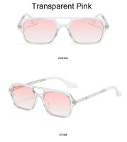 Gafas De Sol cuadradas con montura pequeña para mujer, gafas De Sol De lujo a la moda De diseñador De marca para mujer, gafas De Sol Vintage huecas De leopardo azul - details 14