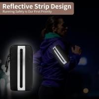 Corre con tu Teléfono Correa de Brazo para Ejercicio Resistente al Agua Deportes y Salidas - details 0