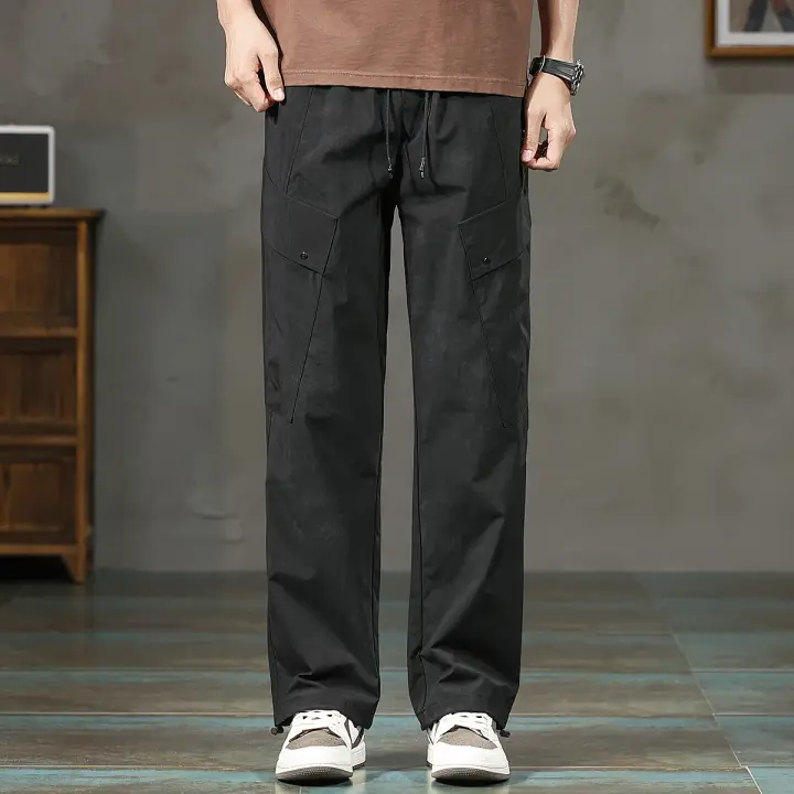 Pantalones casuales para hombre, multi poeta, estilo de moda urbana - 1