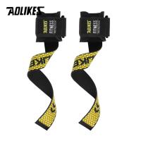 1 Pair Gym Fitness Weight lifting Grip Straps Dumbbell Hand Grips Training Wrist Support Bands for barbell Pull up - details 6