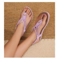 Sandalias de Mujer Bohemias Tejidas 2025 Suela Plana Tallas 36-44 Estilo Veraniego Casual para Playa y Ciudad - details 26