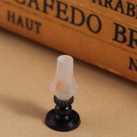 1Pcs 1:12 Scale Dollhouse Mini Candelabra Miniature Candlesticks Furniture Toy Candlesticks Furniture Toy Synthetic Resin Mini - details 5