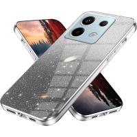 Funda de Silicona Transparente con Purpurina para Xiaomi Redmi Note 13 Pro, 5G, no 4G - details 5