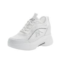 Casual 2025 Nuevas Sandalias Planas, Zapatos de Malla para Mujer que Aumentan la Altura, Sandalias de Zapatos Deportivos, - details 0