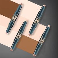 Corrector de ojos en barra de doble punta de 2 colores, corrector de color, resaltador de contorno, sombra facial y barra de maquillaje bronceada - details 5