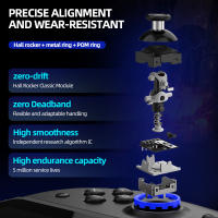 Mando inalámbrico Compatible para Switch /Lite/OLED JoyPad JoyController Joystick con doble vibración 6 ejes - details 0