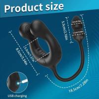 Empaque privado Sexy Wireless APP Ring Vibrador Juguete Sexual Para Hombres Pareja Anal Butt Plug Masajeador de Próstata Masculino Estimulador de Clítoris Suministros para Adultos - details 6