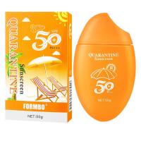 Protector solar facial, protector solar Mineral hidratante resistente al agua, tinte transparente, crema antiedad SPF 50+, protector solar con Control de aceite - details 3