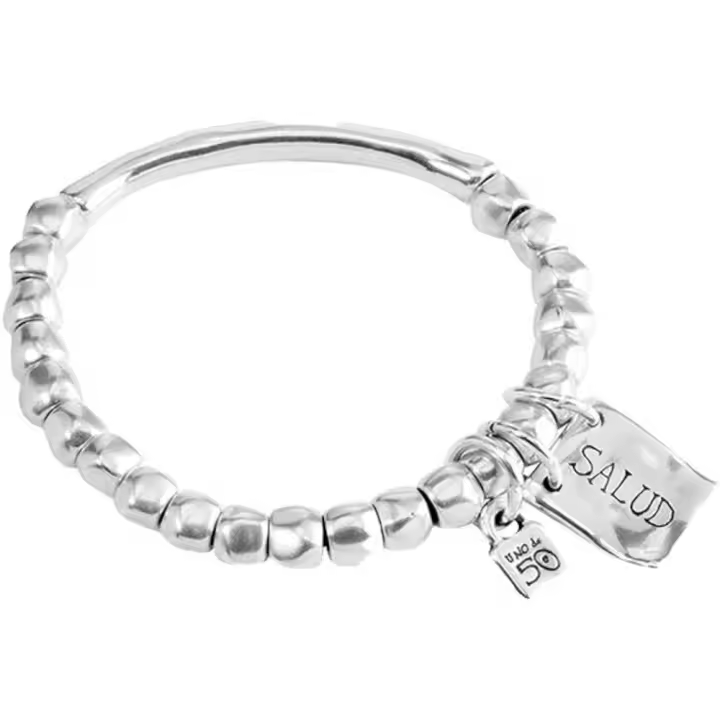 UNOde50 Pulsera de la suerte con colgante de cerradura, símbolo de la buena suerte para la salud y el amor - 1