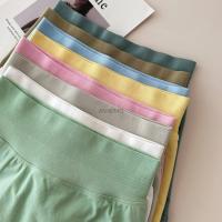 Pantalones cortos de Yoga sin costuras de cintura alta para mujer, Shorts de Fitness, pantalones cortos elásticos para bicicleta, ropa de Fitness, verano 2025 - details 11