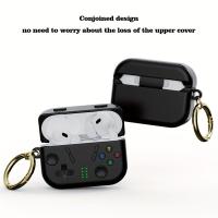 Funda Protectora de Silicona para AirPods Pro 2 Diseño de Consola de Juegos con Llavero - details 2