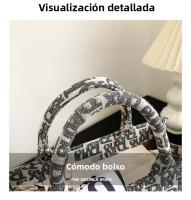Internet celebrityins-Bolso de mano a la moda para mujer, bolso de compras de gran capacidad, bolso elegante para mujer - details 2