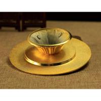 Artefactos tántricos tibetanos Aleación de cobre puro Xiu Zha Da Pan Man Cha Luo Pequeño - details 6