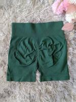 Pantalones cortos deportivos de yoga transpirables sin costuras para mujer, ajuste cómodo deportivo, ropa elástica para entrenamiento y fitness - details 15