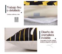 Fundas de Cojines decorativos para Sofá,Cama de Jardín, 45x45 cm,Estilos 36 - details 4