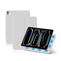AJIUYU-funda magnética para iPad Pro, carcasa protectora de PU, 11 pulgadas, 13, M4, 2024, Air11, Air13 - details 0
