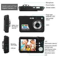 2025 Cámara digital de alta definición con pantalla LCD cámara infantil al aire libre anti-trémolo cámara fotográfica instantánea recargable cámara fotográfica - details 4