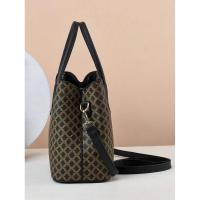 Bolso de mujer decorado con letras a la moda, bolso cruzado empalmado de gran capacidad, bolso de hombro simple, mochila de lujo de alta gama - details 1