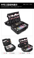 Bolsa de Cosméticos Profesional Portátil Multifuncional para Almacenamiento de Maquillaje y Cuidado de la Piel Bolsa de Almacenamiento de Internet Famosa - details 15